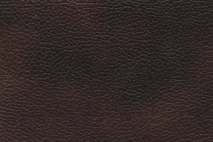 Sofa sectionnel à inclinaison électrique Leo 5 pièces en tissu d’apparence cuir - brun noyer