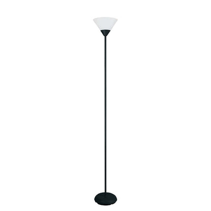 Simple Designs 1 Light Stick Torchiere Lampadaire|Lampe à pied torchère Elegant Designs à 1 ampoule avec pied mince|D21BUYHU