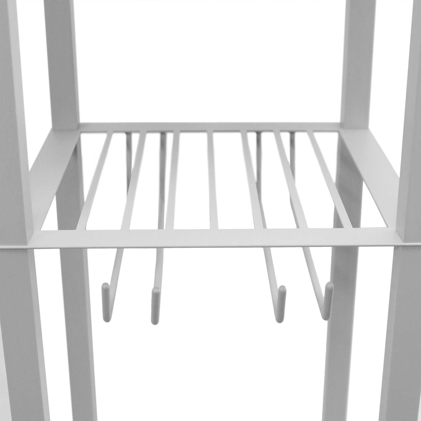 Lampe à pied de Simple Designs avec tablette et support à vin - grise