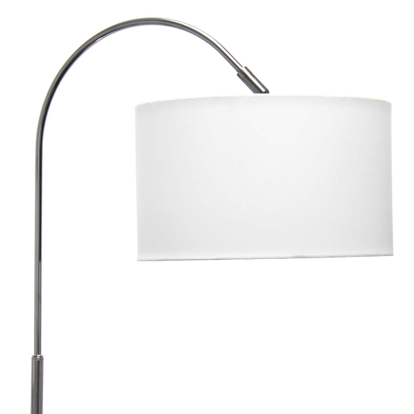 Lampadaire arqué Simple Designs - Nickel brossé|Lampe à pied arquée de Simple Designs - nickel brossé