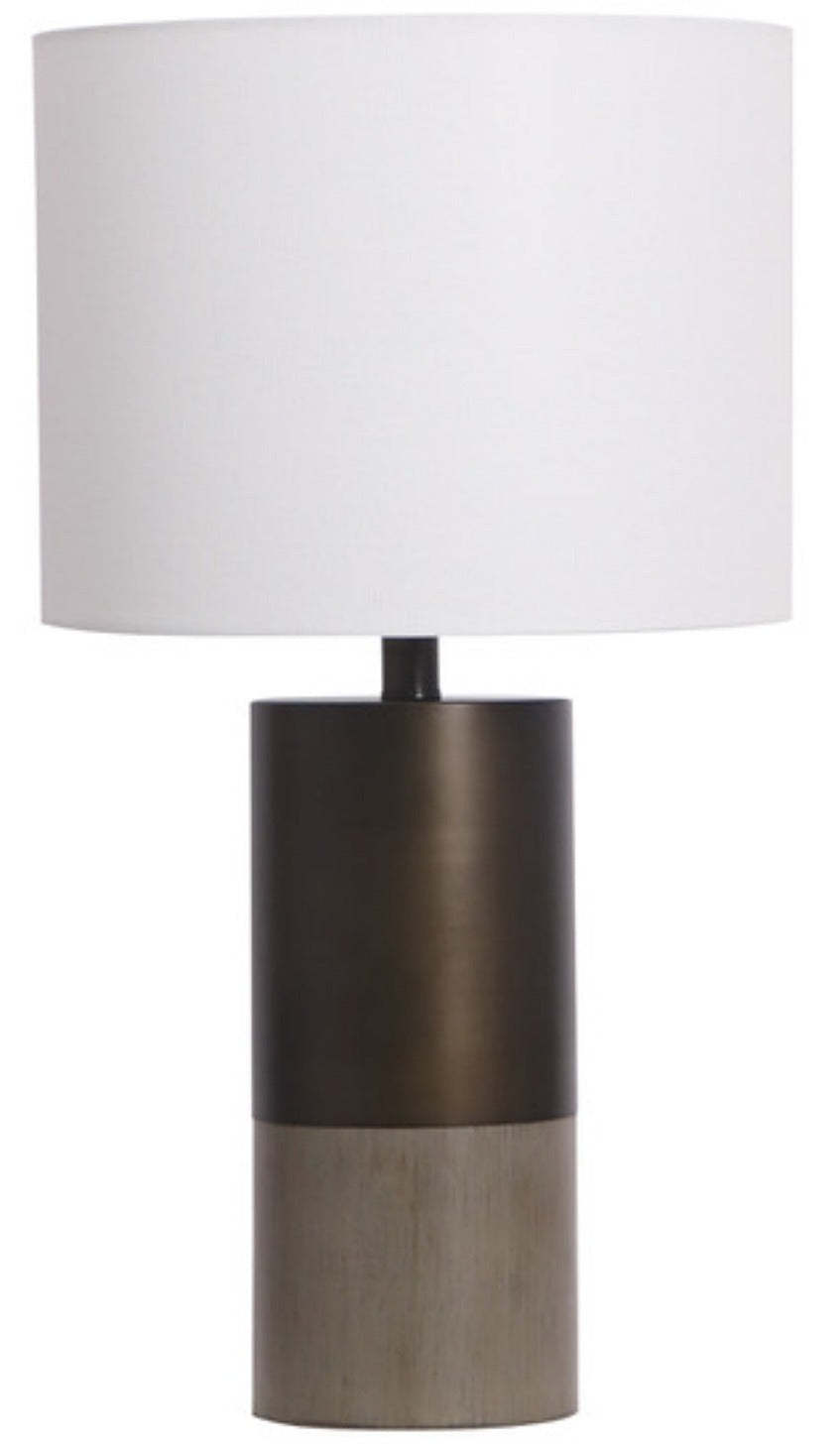 Kort &amp; Co. Colm 23 Lampe de table en métal bronze antique | Lampe de table Colm de Kort &amp; Co. de 23 po en métal bronze antique