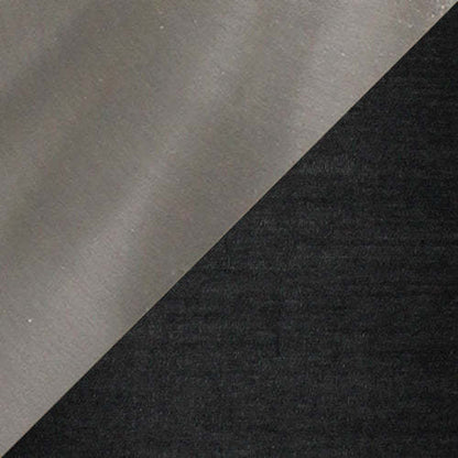 Lampe de table conique Simple Designs avec abat-jour tambour en tissu noir - Nickel brossé|Lampe de table effilée de Simple Designs avec abat-jour cylindrique en tissu noir - nickel brossé