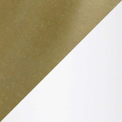 Lampe de table conique Simple Designs avec abat-jour tambour en tissu blanc - Or|Lampe de table effilée de Simple Designs avec abat-jour cylindrique en tissu blanc - doré