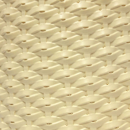 Simple Designs 20.4 Lampe de table traditionnelle à texture purée en céramique avec abat-jour tambour en tissu blanc - Ye|Lampe de table traditionnelle de Simple Designs de 20,4 po en céramique avec texture de mailles reto