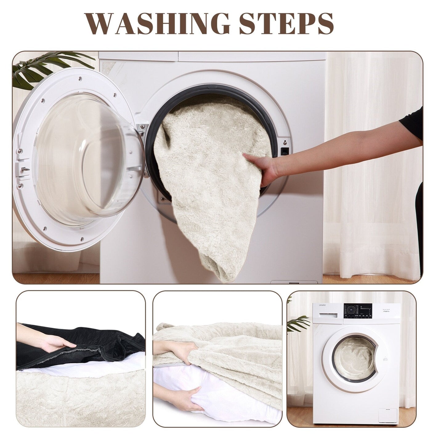 Lit géant pour chien (71 x 48 x 14 cm), grand lit lavable pour chiens adultes, idéal pour la sieste.