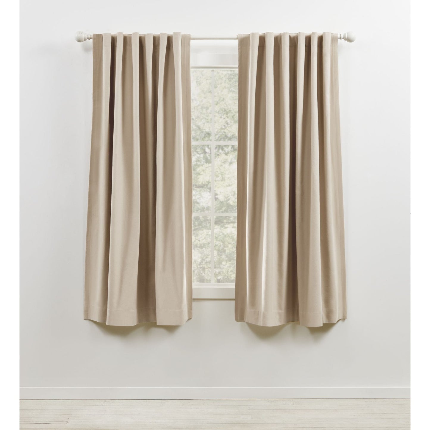 Panneau de rideau occultant Lauren Ralph Lauren Waller à pattes de fixation/poche pour tringle