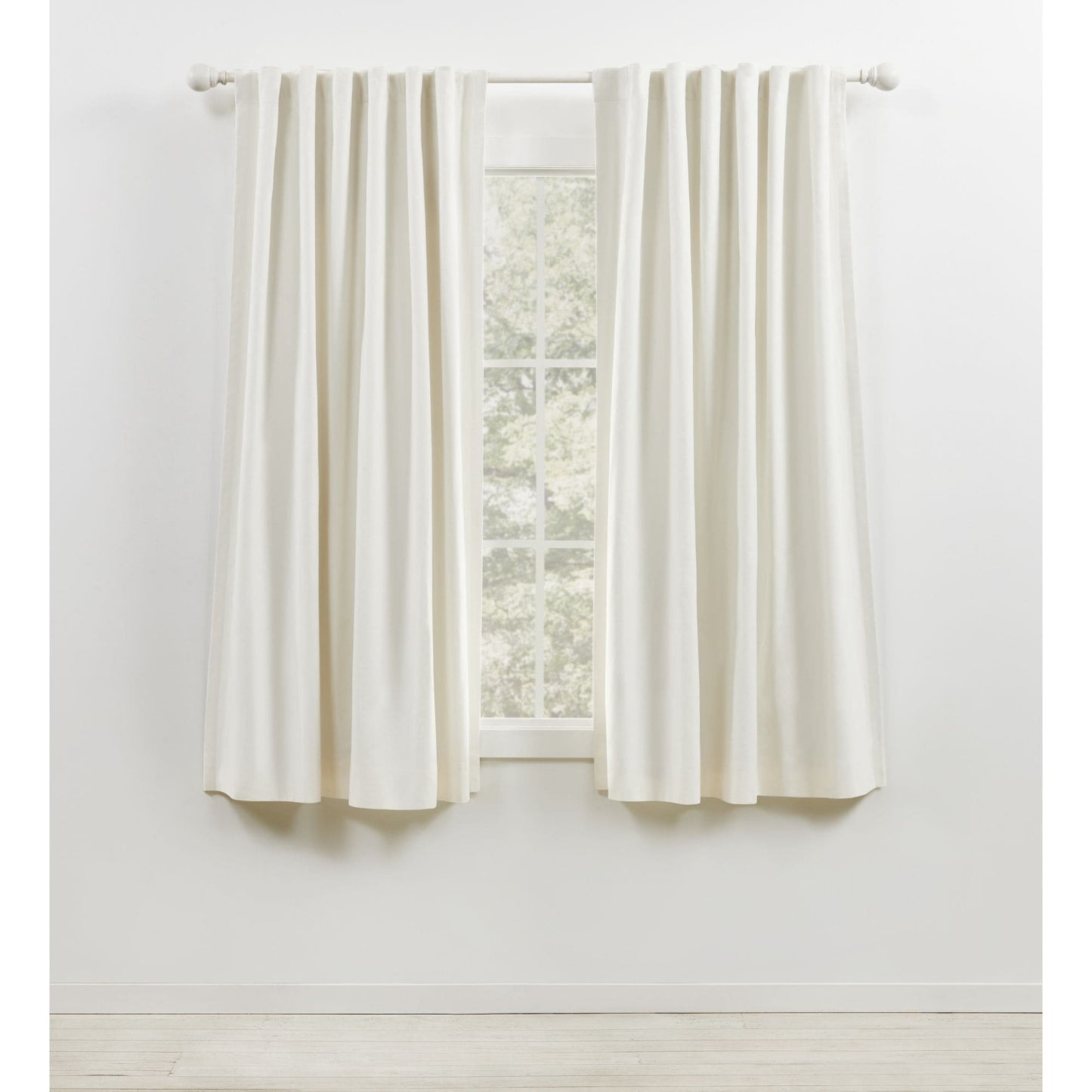 Panneau de rideau occultant Lauren Ralph Lauren Waller à pattes de fixation/poche pour tringle