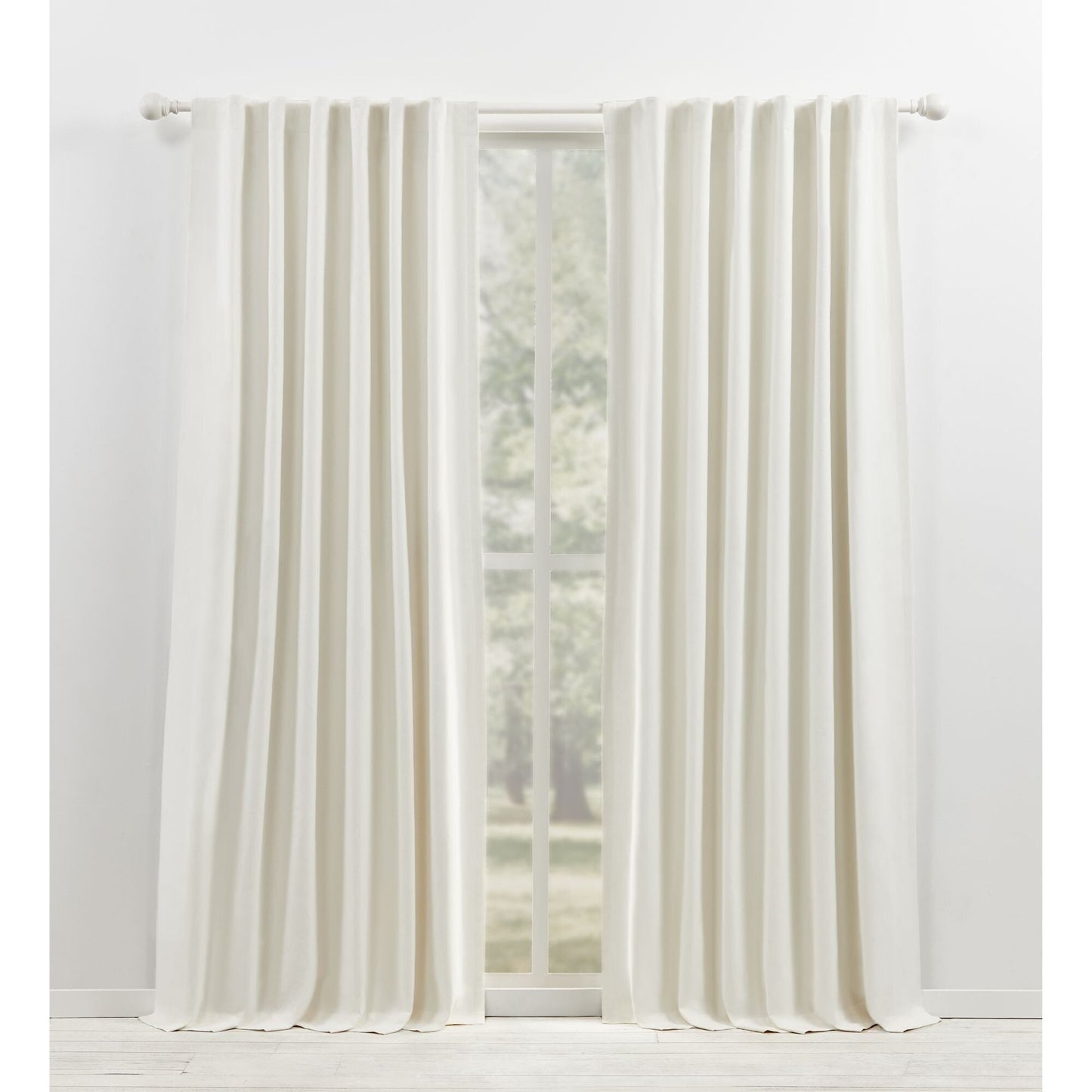 Panneau de rideau occultant Lauren Ralph Lauren Waller à pattes de fixation/poche pour tringle