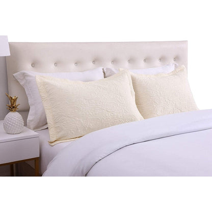 Taie d'oreiller brodée Porch &amp; Den Manor (lot de 2)