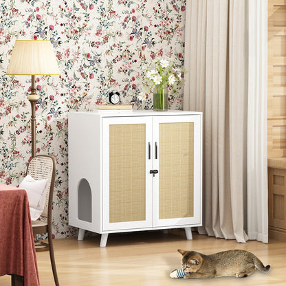 Bac à litière pour chat, meuble pour litière, table d'appoint, canapé, table