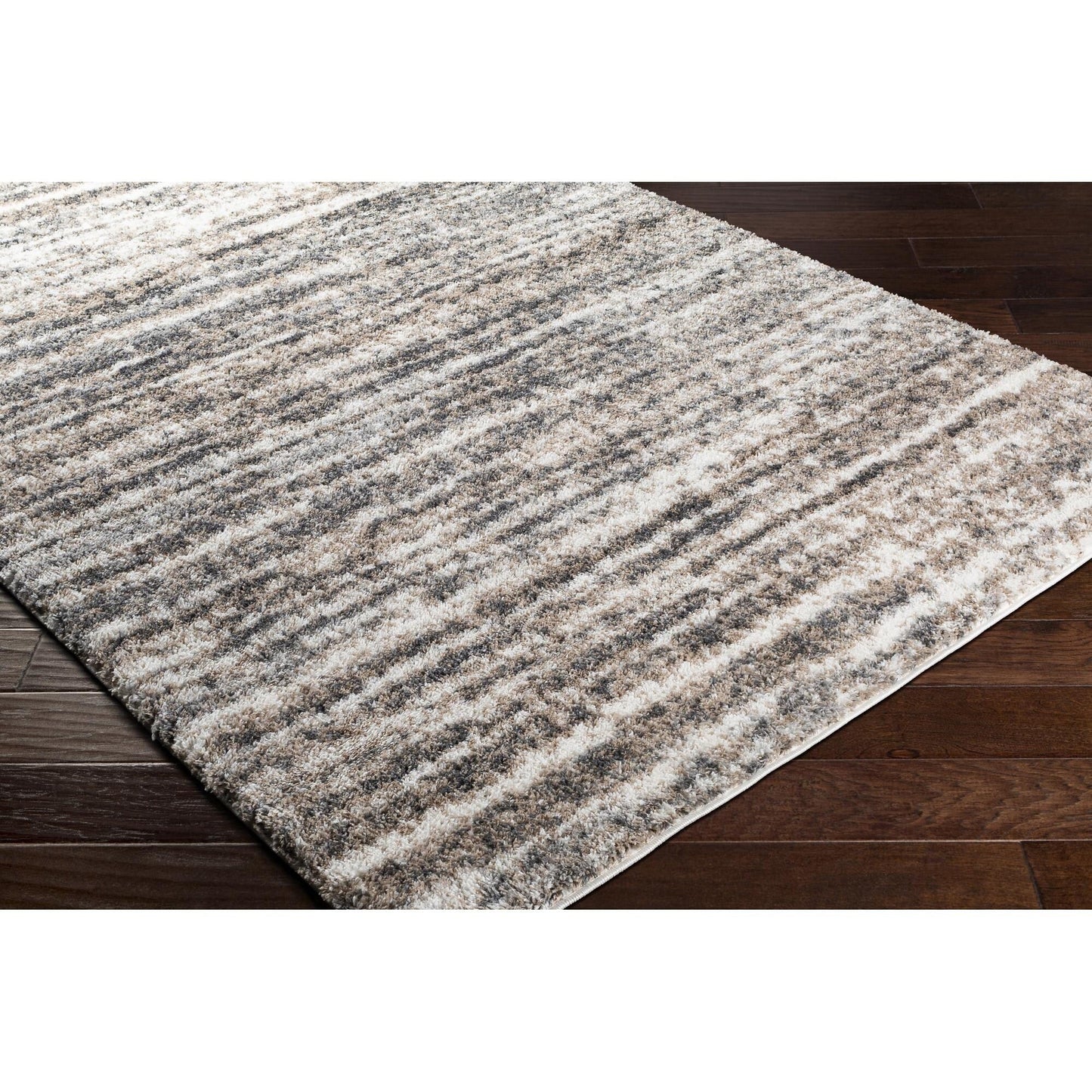 Tapis Livabliss Aliyah Shag minimaliste et abstrait