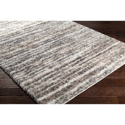 Tapis Livabliss Aliyah Shag minimaliste et abstrait