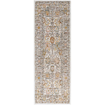 Tapis Livabliss Ankara revisité, motif floral et botanique traditionnel