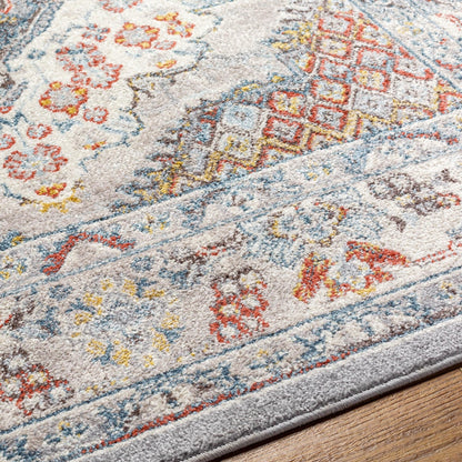 Tapis Livabliss Ankara à médaillon traditionnel revisité