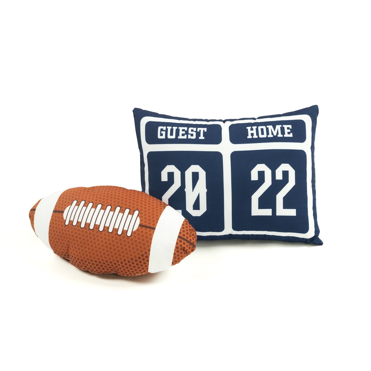 Couette réversible surdimensionnée pour enfants Lush Decor, motif football américain