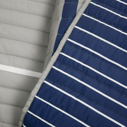 Couette réversible surdimensionnée pour enfants Lush Decor sur le thème du baseball