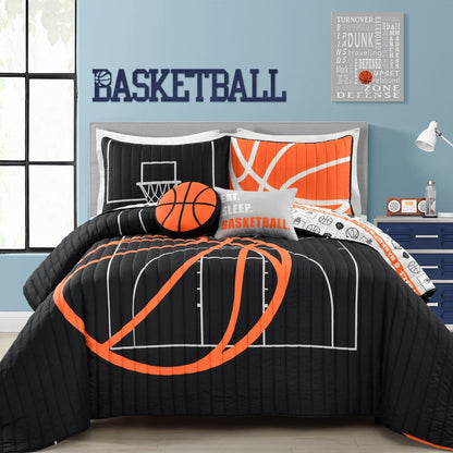 Ensemble de courtepointe Lush Decor Basketball Game