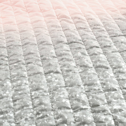 Ensemble de courtepointe à imprimé métallique ombré pailleté Lush Decor