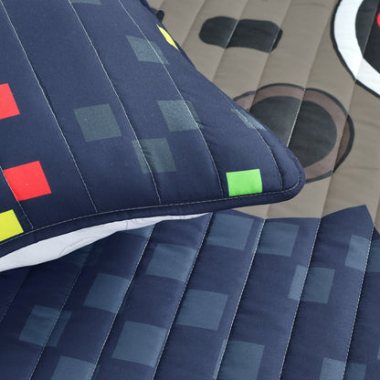 Ensemble de courtepointe 5 pièces pour enfants Lush Decor Jeux vidéo