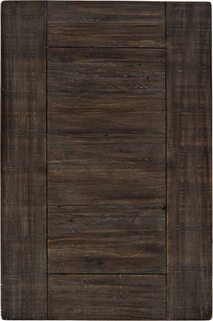 Madison 16 Rustic Chairside Table with Storage - White Wood|Table de fauteuil rustique Madison de 16 po avec rangement - bois blanc