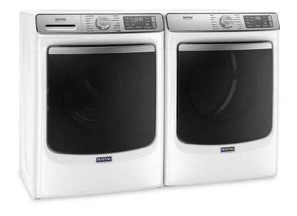 Maytag Laveuse frontale 5,8 pi3 intelligente avec Extra Power et sécheuse électrique intelligente 7,3 pi³ - blanche|MAFL863W