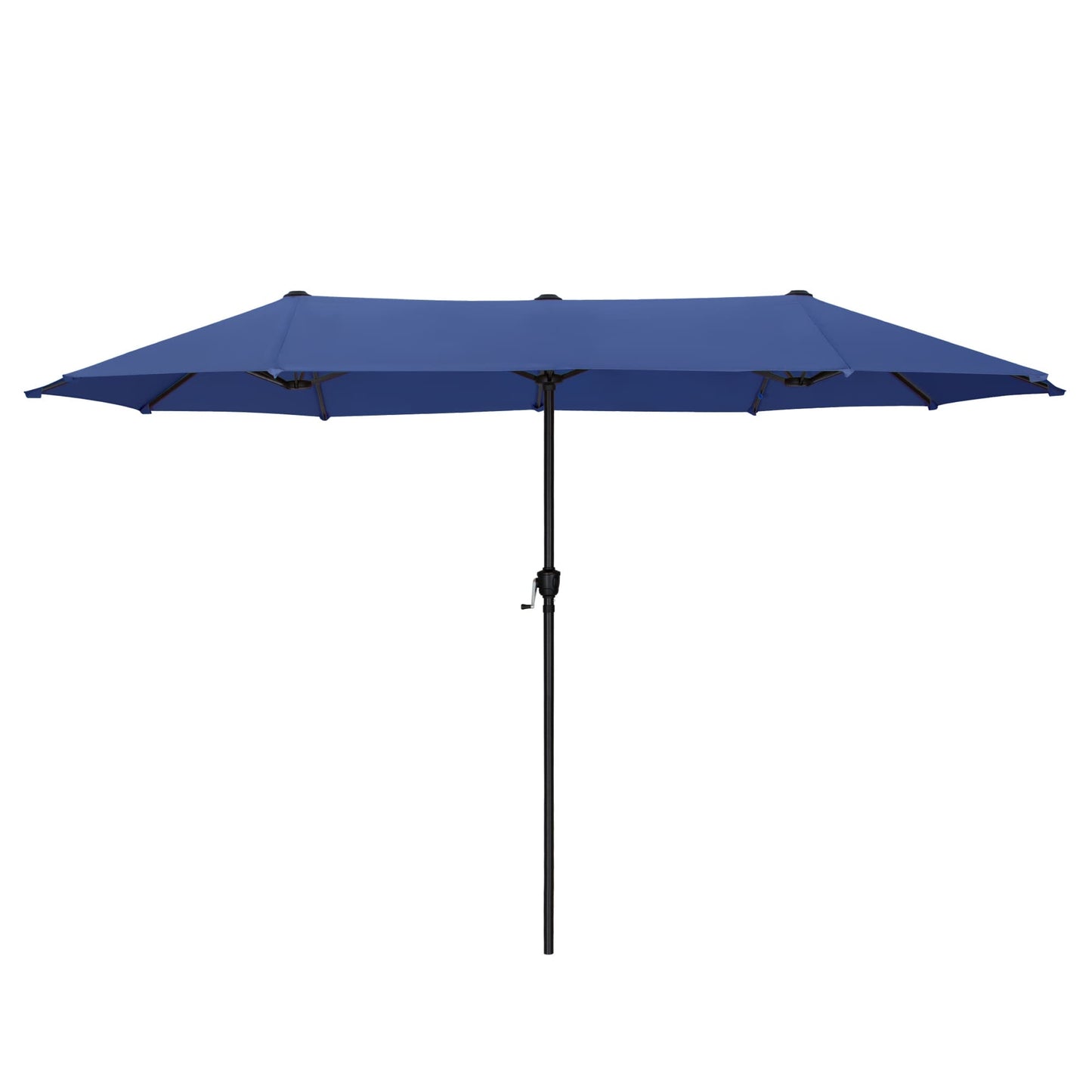 Parasol de terrasse double face extra large de 4 m (13 pi) avec manivelle, MAISON ARTS