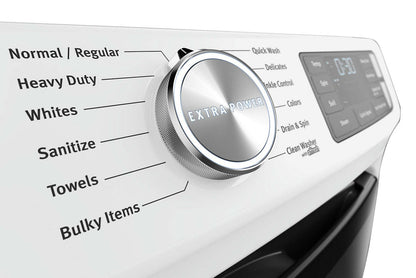 Maytag Laveuse frontale 5,8 pi3 intelligente avec Extra Power et sécheuse électrique intelligente 7,3 pi³ - blanche|MAFL863W