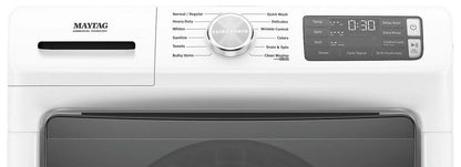 Maytag Laveuse frontale 5,8 pi3 intelligente avec Extra Power et sécheuse électrique intelligente 7,3 pi³ - blanche|MAFL863W