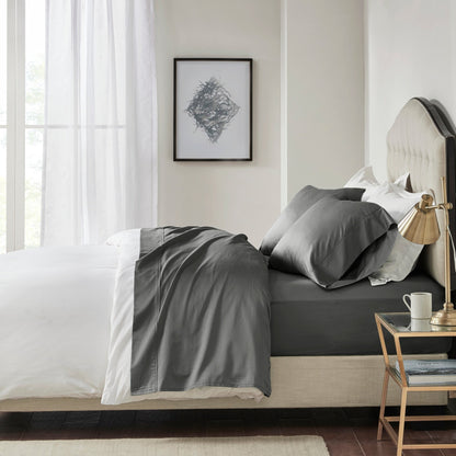 Ensemble de draps en coton Pima 600 fils Madison Park