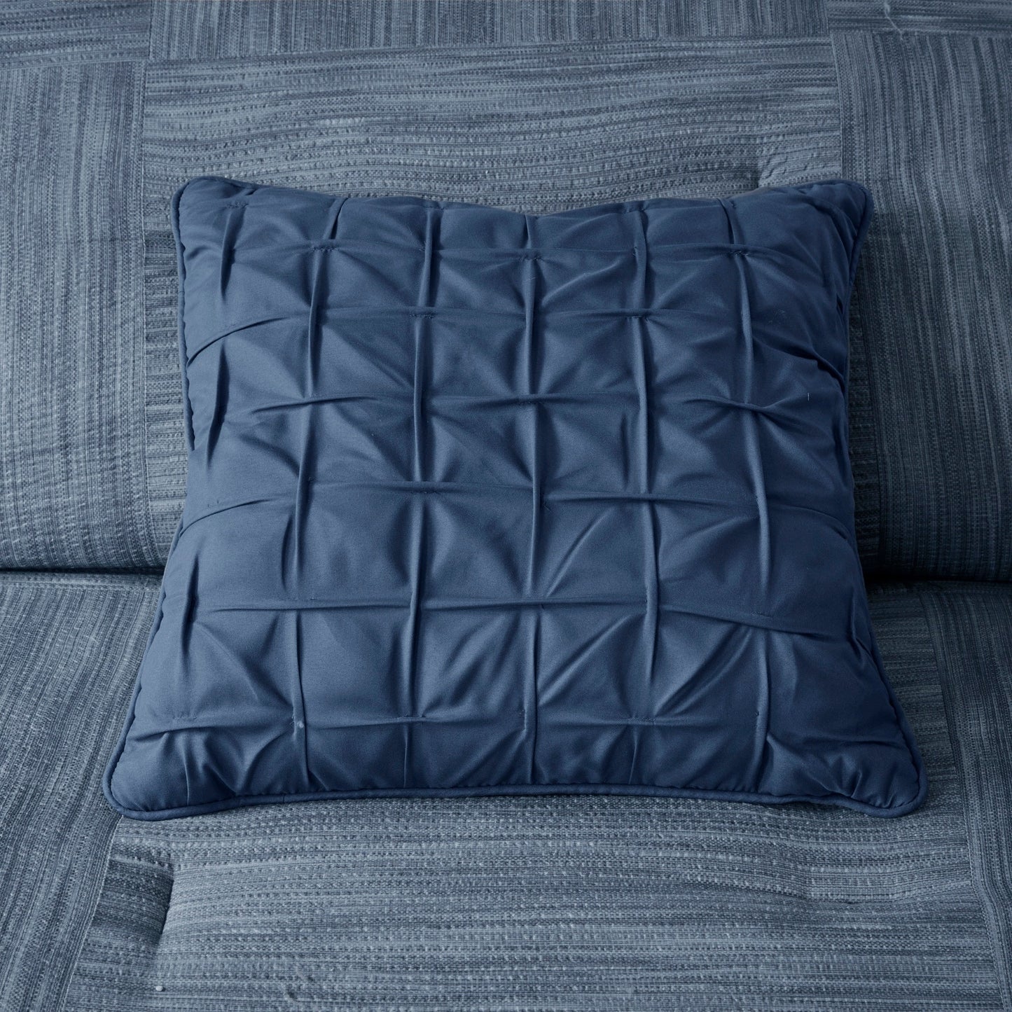 Ensemble de couette 7 pièces en seersucker imprimé Madison Park Clayton