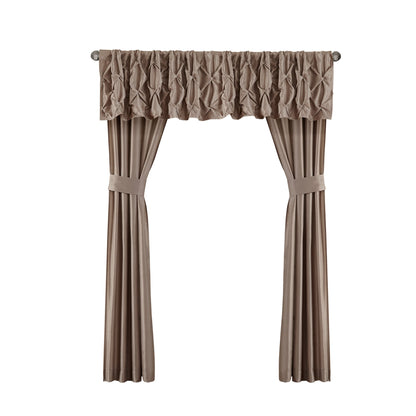 Ensemble de literie Madison Park Essentials Loretta 24 pièces avec rideaux et draps