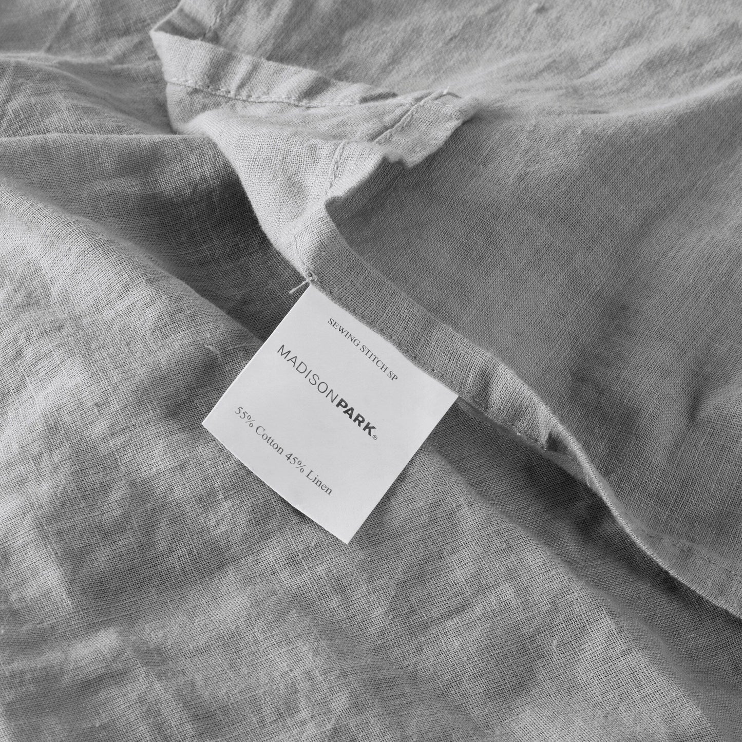 Ensemble de draps 4 pièces en lin mélangé Madison Park