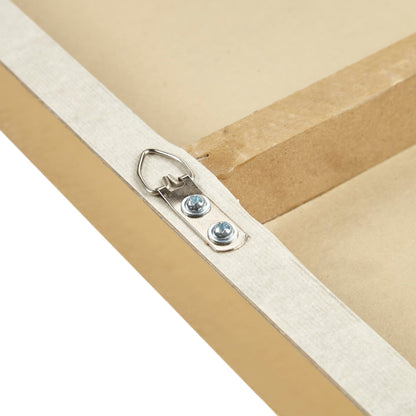 Ensemble de 3 triptyques peints à la main Madison Park Signature Sunburst en résine 3D