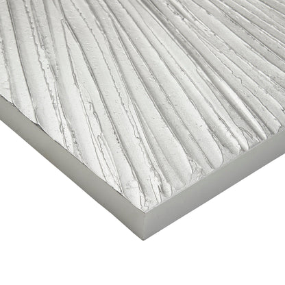 Ensemble de 3 triptyques peints à la main Madison Park Signature Sunburst en résine 3D