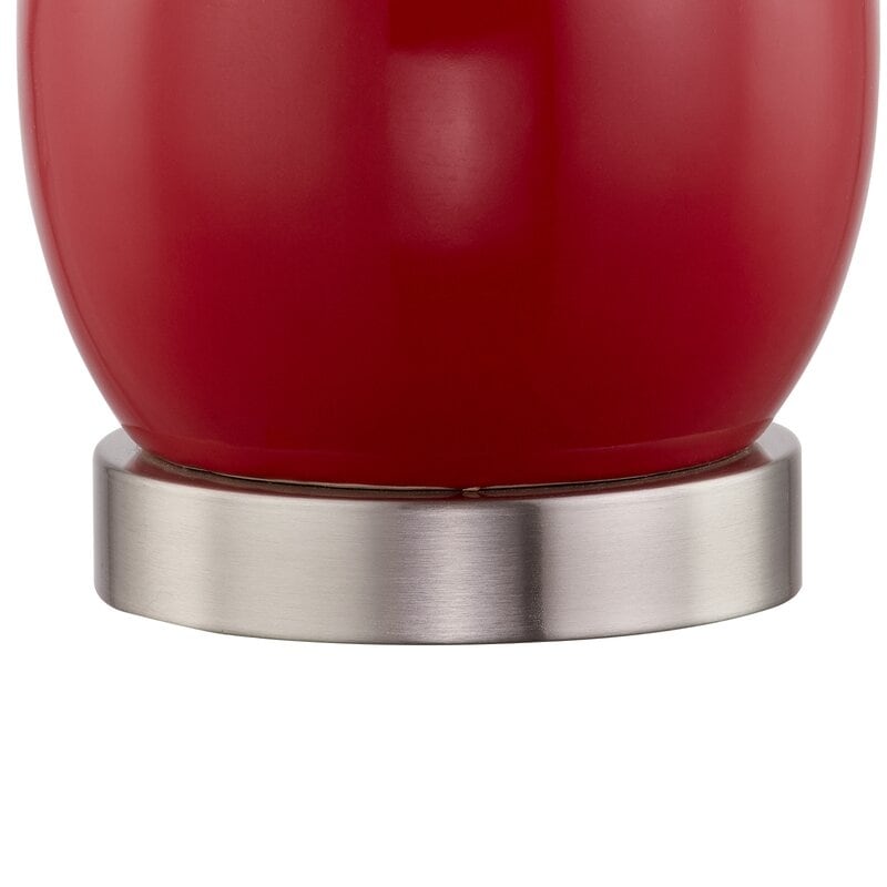 Ensemble de 2 lampes de table en céramique 28,5 avec port USB