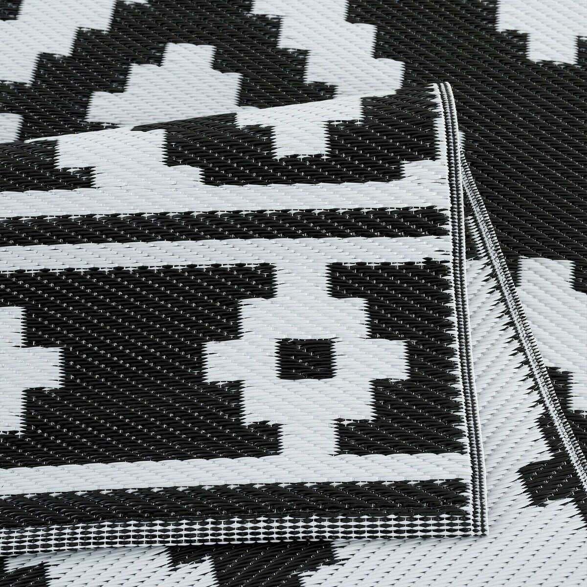 Tapis d'extérieur Milan Design 100 % écologique en plastique léger