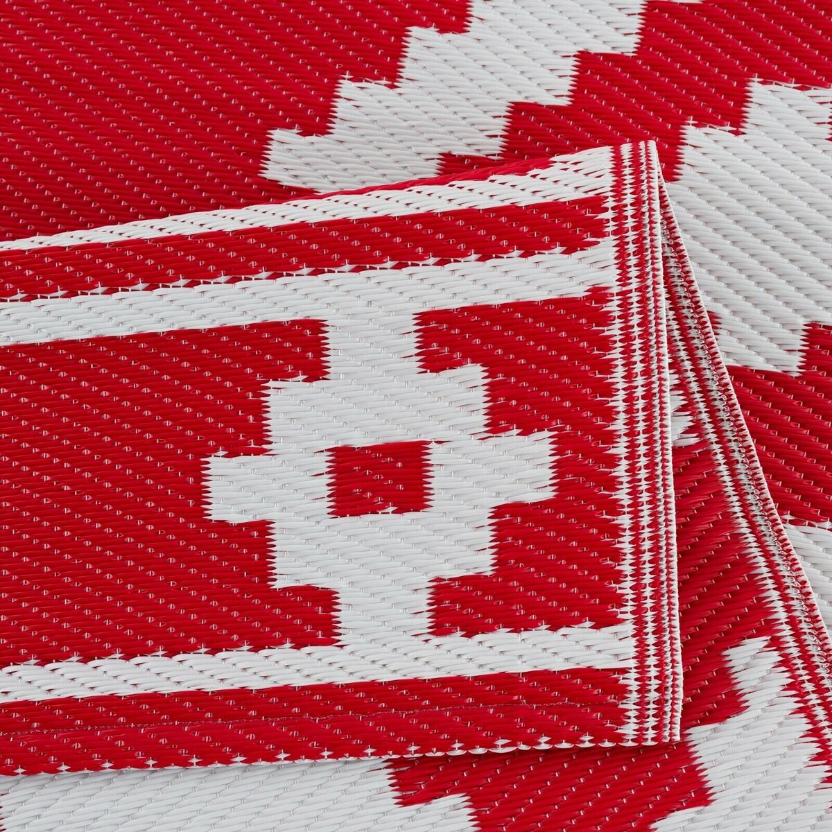 Tapis d'extérieur Milan Design 100 % écologique en plastique léger