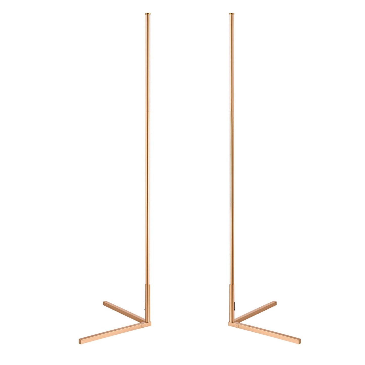 Lampadaire d'angle minimaliste RGB - Lot de 2