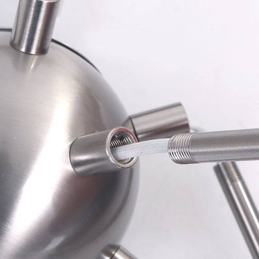 Lustre Sputnik moderne à 10 lumières réglables, plafonnier idéal pour cuisine, salle à manger, salon ou chambre - Non disponible