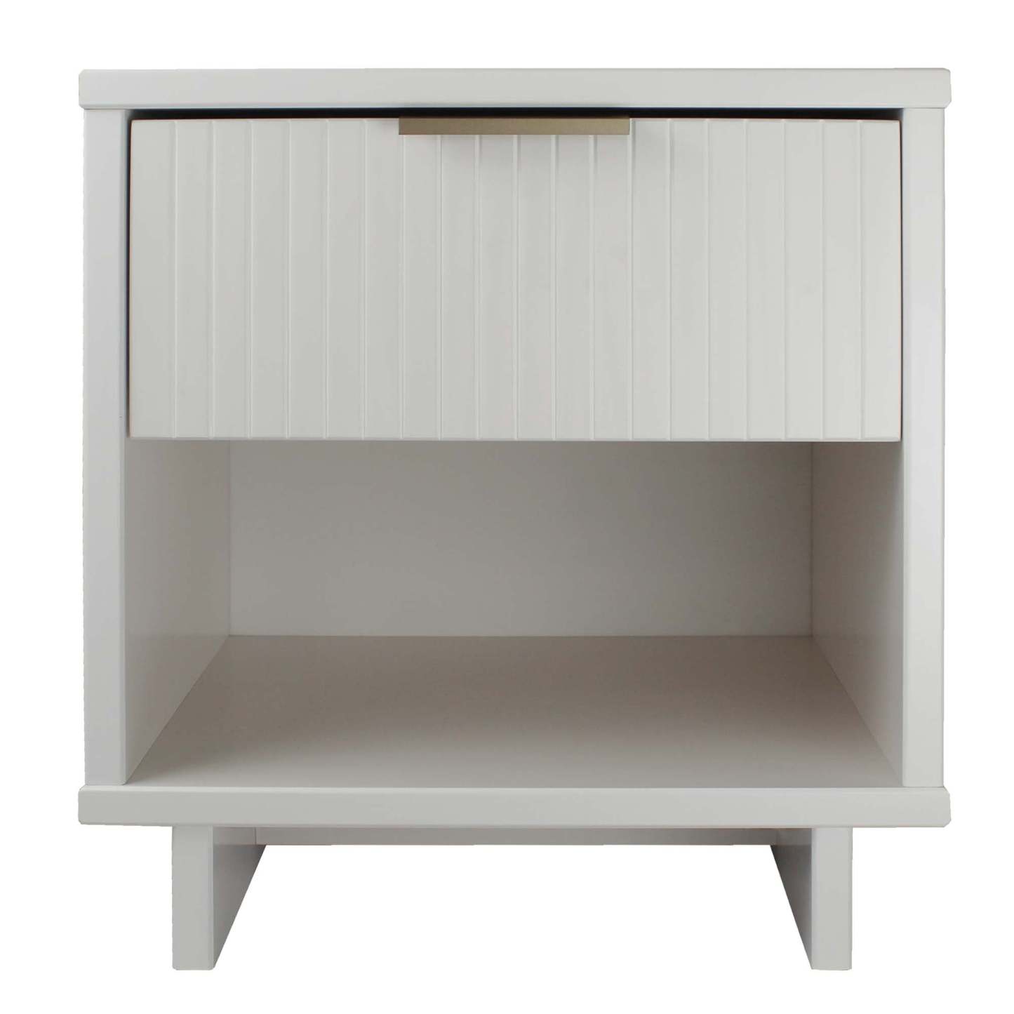 Manhattan Comfort Granville Modern Nightstand with 2 Full Extension Drawers - Sage Green|Table de nuit moderne Granville de Manhattan Comfort avec 2 tiroirs à extension complète - vert sauge