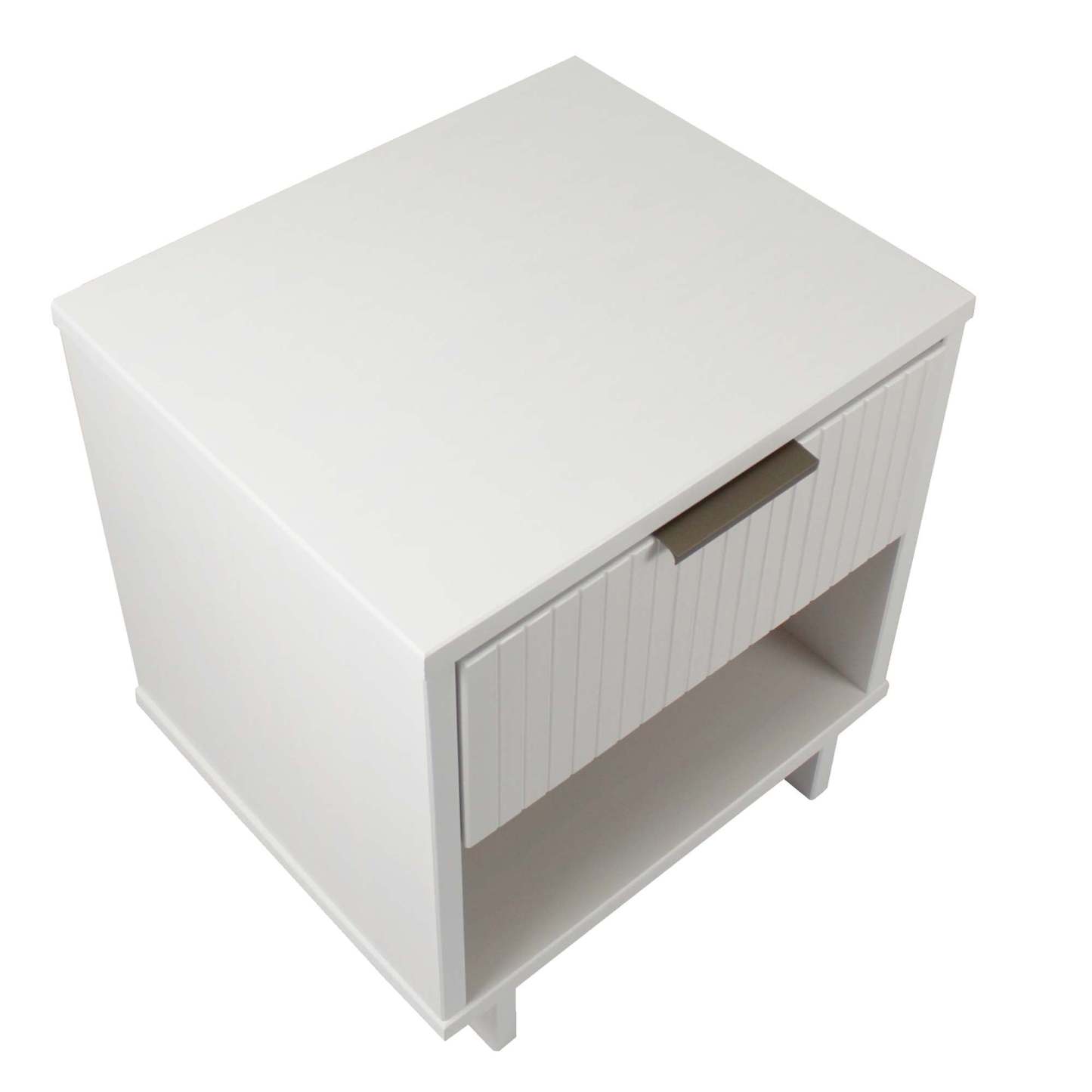 Manhattan Comfort Granville Modern Nightstand with 2 Full Extension Drawers - Sage Green|Table de nuit moderne Granville de Manhattan Comfort avec 2 tiroirs à extension complète - vert sauge