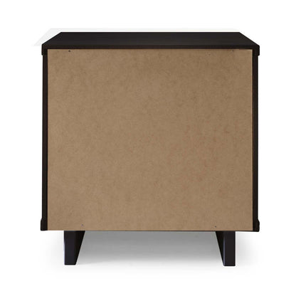 Manhattan Comfort Granville Modern Nightstand with 1 Full Extension Drawers - Sage Green|Table de nuit moderne Granville de Manhattan Comfort avec 1 tiroir à extension complète - vert sauge