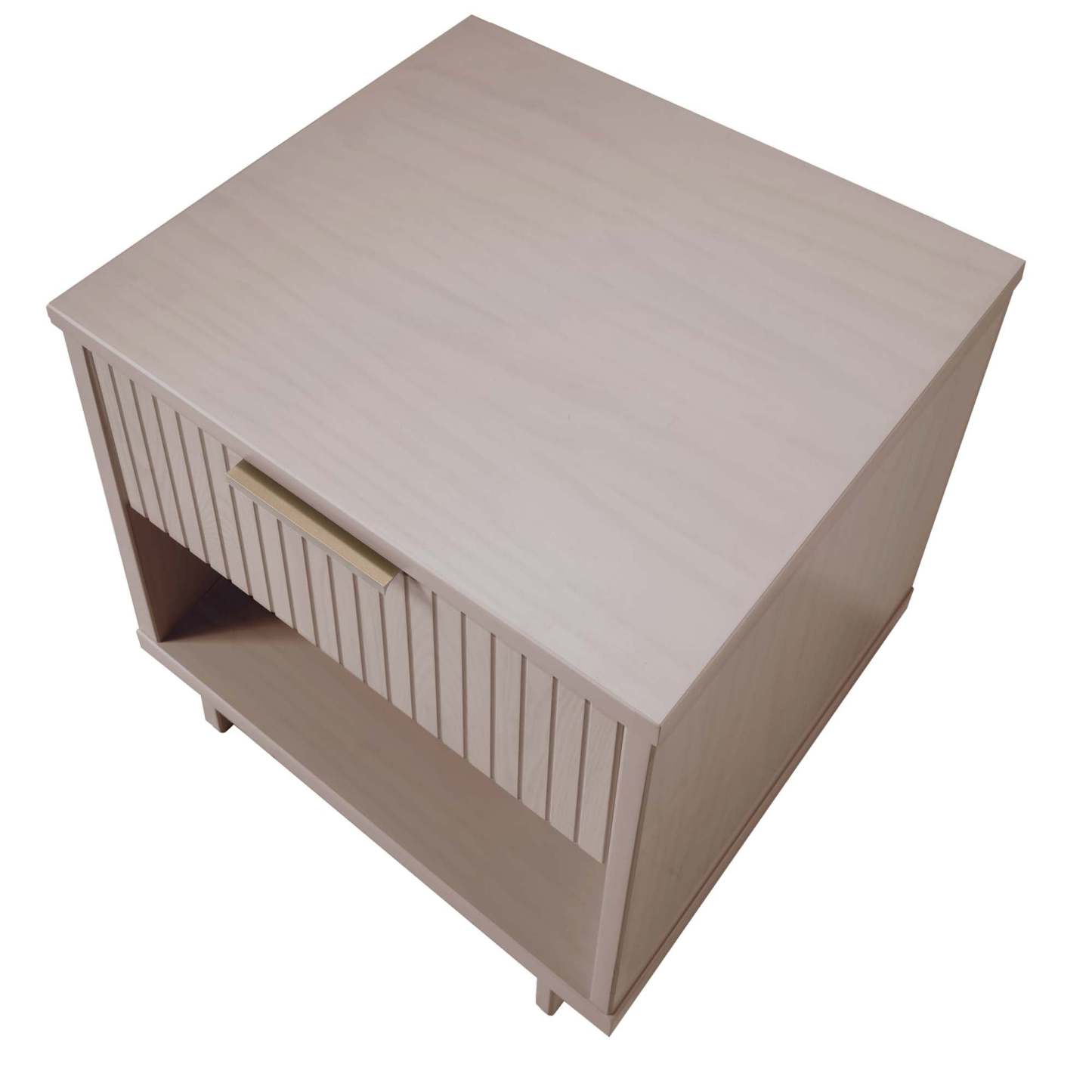 Manhattan Comfort Granville Modern Nightstand with 2 Full Extension Drawers - Dark Grey|Table de nuit moderne Granville de Manhattan Comfort avec 2 tiroirs à extension complète - gris foncé