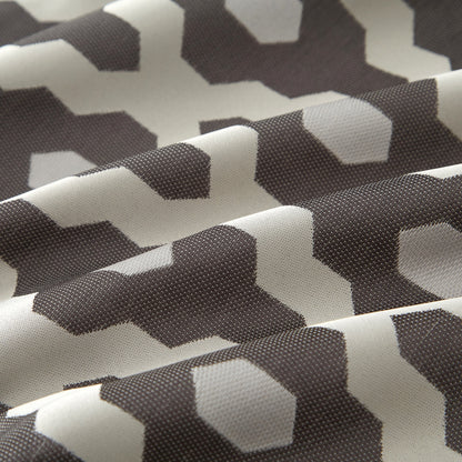 Ensemble de couette géométrique de luxe 10 pièces Nanshing Calvin