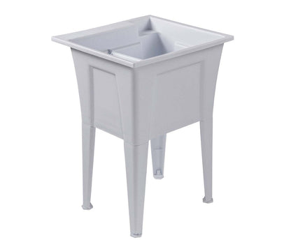Palary Laundry Tub Accent Cabinet - White|Armoire d'appoint Palary avec cuve pour la buanderie - blanche