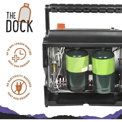 Heat Hog 18 000 BTU LP Propane Portable Outdoor Heater|Chaufferette portative pour l'extérieur au gaz propane liquide de 18 000 LP Heat Hog|D66G44BB