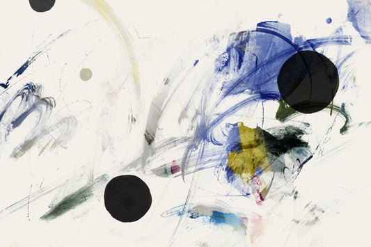 Œuvre d'art murale géante « Space Oddity II » 84 x 54