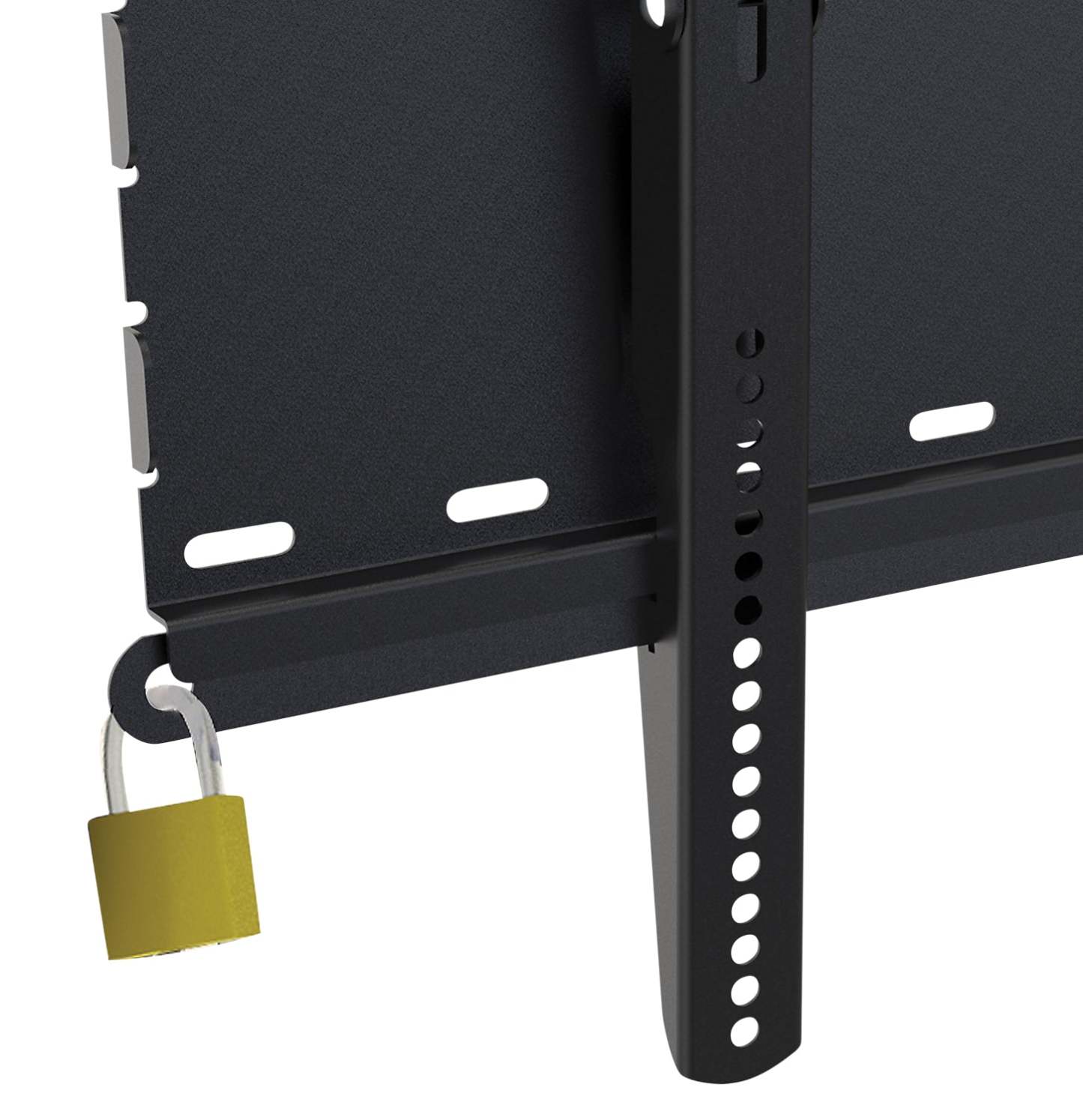 CorLiving Support mural fixe pour téléviseurs de 40 à 100 pouces | Support mural CorLiving réglable de 40 po à 100 po pour téléviseur - noir | PM2210FX