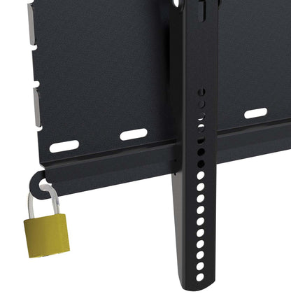 CorLiving Support mural fixe pour téléviseurs de 40 à 100 pouces | Support mural CorLiving réglable de 40 po à 100 po pour téléviseur - noir | PM2210FX