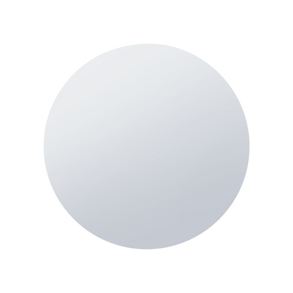 Arcus 30 X 30 Round Frameless Straight Edge Mirror|Miroir rond Arcus 30 po x 30 po sans cadre avec bordure droite